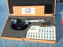 THREAD MICROMETER 0-1 withanvil set MITUTOYO 126-137 OVER $900 WHEN NEW MACHINIST