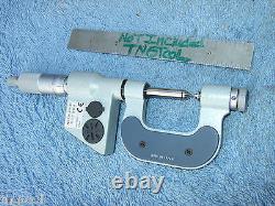 THREAD MICROMETER with4anvils MITUTOYO 326-711-30 0-1 OVR $800 WHEN NEW MACHINIST