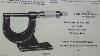 Testing Accuracy Student Micrometer 704 Tubalcain