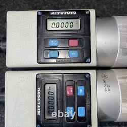Two Mitutoyo 164-135 And 164-136 Micrometer Head. (0-50 mm, 0.001mm)