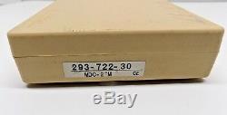 UNUSED MITUTOYO 1-2 DIGITAL MICROMETER WITH CASE 293-722-30 Includes Standard