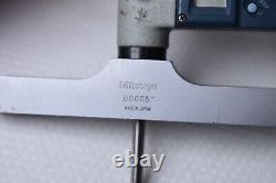 USED MITUTOYO 329-711-30 DIGITAL DEPTH MICROMETER 0-6 With CABLE