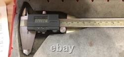 USED MITUTOYO ABSOLUTE DIGIMATIC 0-200mm 8 DIGITAL CALIPER 500-131