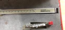 USED MITUTOYO ABSOLUTE DIGIMATIC 0-200mm 8 DIGITAL CALIPER 500-131