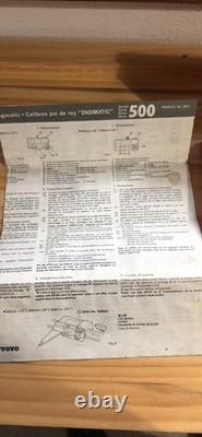 USED MITUTOYO ABSOLUTE DIGIMATIC 0-200mm 8 DIGITAL CALIPER 500-131