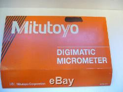 Unused Mitutoyo Digimatic Coolant Proof 0- 1 Ip65 293-340-30 Micrometer 4891