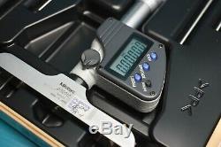 Used Mitutoyo Digital Depth Micrometer 329-350-10 With Case