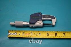 Used Mitutoyo Digital Micrometer 0-1 293-831-30 With Case