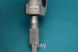Used Mitutoyo Digital Micrometer 0-1 293-831-30 With Case