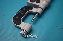 Used Mitutoyo Thread Micrometer 326-711 0-1