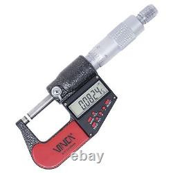 VINCA Digital Micrometer DMCA-0105 0-1/0-25mm 0.00005 /0.001mm Resolution T