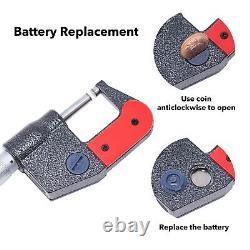 VINCA Digital Micrometer DMCA-0105 0-1/0-25mm 0.00005 /0.001mm Resolution T