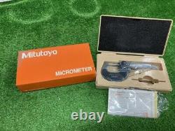 Vintage Mitutoyo 0-25mm Early Digital Micrometer 193-111