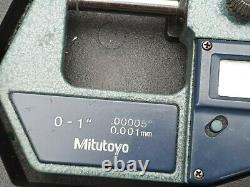 Vintage Mitutoyo 293-766-30 Digital Micrometer Metric & Imperial Works Fine