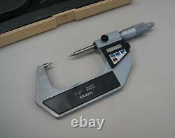 Vintage Mitutoyo Japan 342-742 Digital LCD Point Micrometer 1-2.00005, L-4090