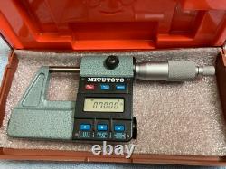 Vintage mitutoyo 293-311 digital micrometer 0-1