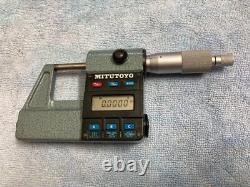 Vintage mitutoyo 293-311 digital micrometer 0-1