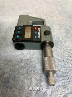 Vintage mitutoyo 293-311 digital micrometer 0-1