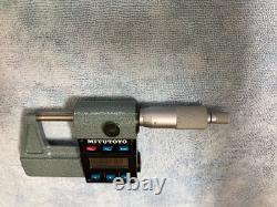 Vintage mitutoyo 293-311 digital micrometer 0-1