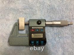 Vintage mitutoyo 293-311 digital micrometer 0-1