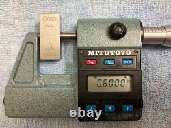 Vintage mitutoyo 293-311 digital micrometer 0-1