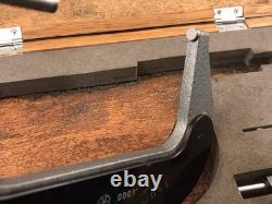 Vtg Mitutoyo Digital Micrometer in Box No. 193-214 With Accessories